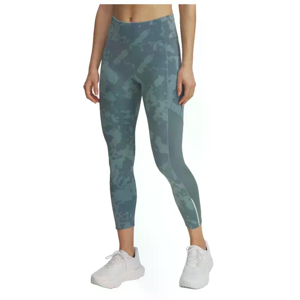 樂天商城 - アンダーアーマー ローンチ アンクル プリント レギンス ウーマン （ Blue/Reflective ） | UNDER ARMOUR Launch Ankle Print leggings woman [t]