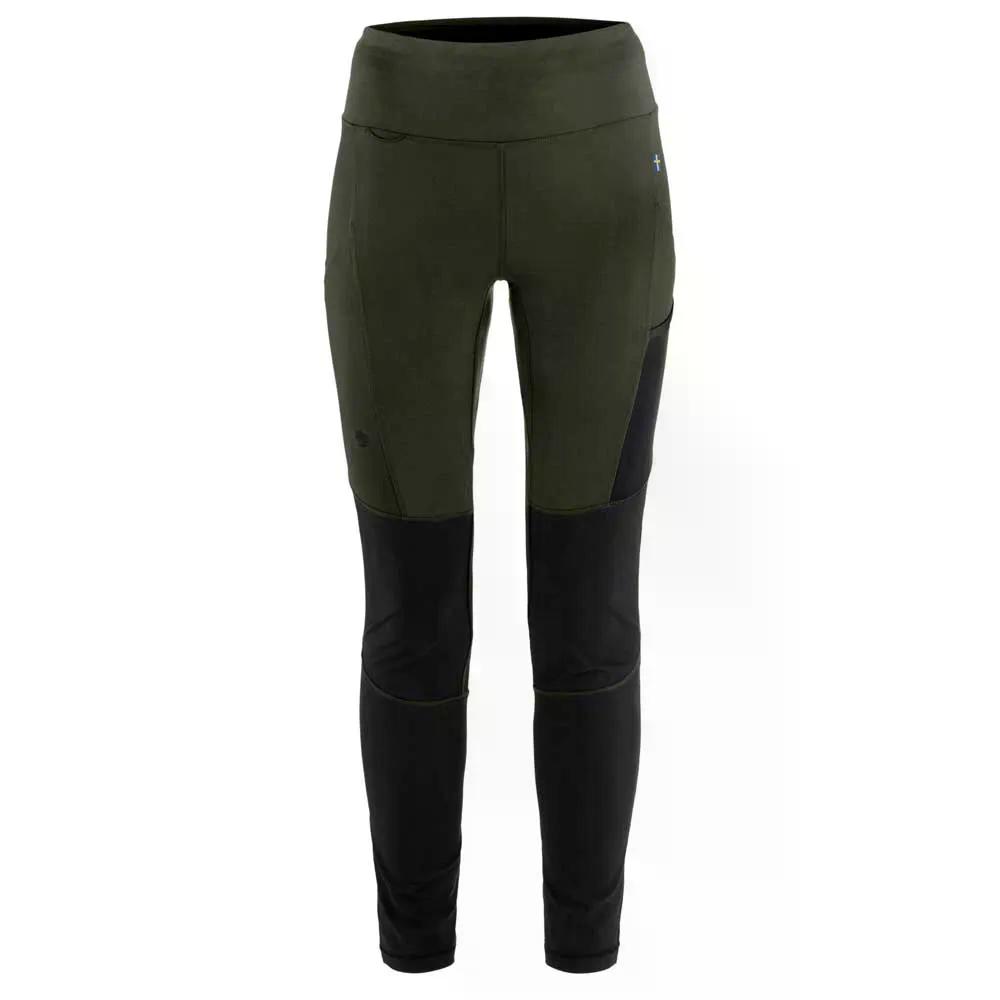 Outdoor Wear - フェールラーベン ケブ アジャイル レギンス ウーマン （ DeepForest/Black ） | Fjallraven Keb Agile leggings woman [t]