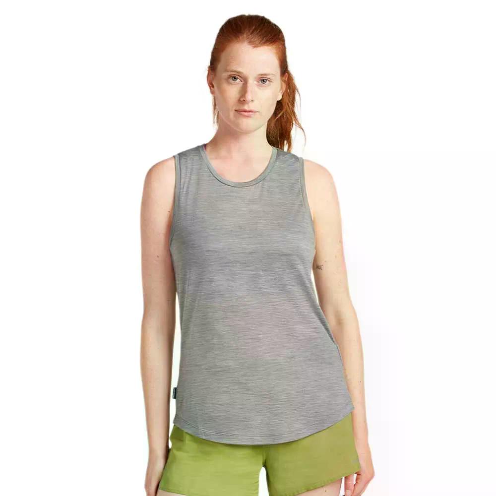ICEBREAKER Merino 125 Cool Lite Sphere III ノースリーブTシャツ （ MetroHeather ） 