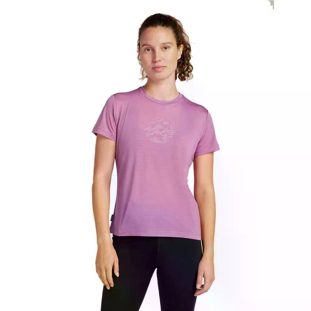 Rakuten - ICEBREAKER Merino Core Camping Circle 半袖Tシャツ （ Deco ） [t]