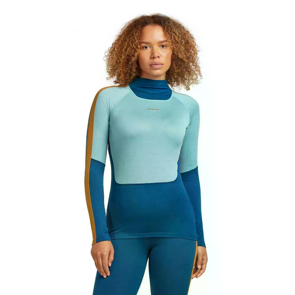 ICEBREAKER Merino 200 Oasis+ High Neck 長袖ベースレイヤー （ Atlantis/Hydro/Trail/Cb ） [t]