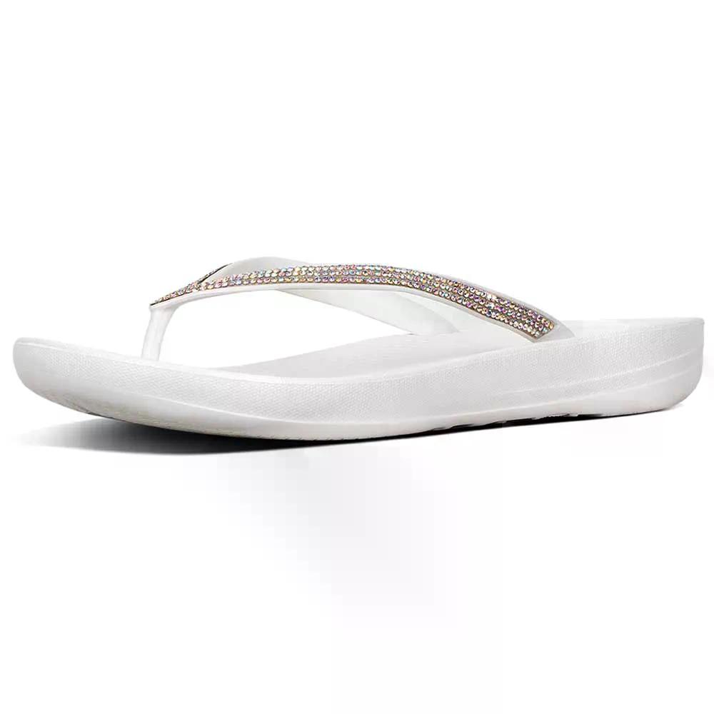 Rakuten - FITFLOP Iqushion Sparkle ビーチサンダル （ UrbanWhite ） [t]
