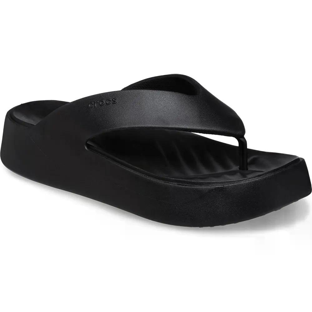 CROCS Getaway Platform ビーチサンダル （ Black ） [t]