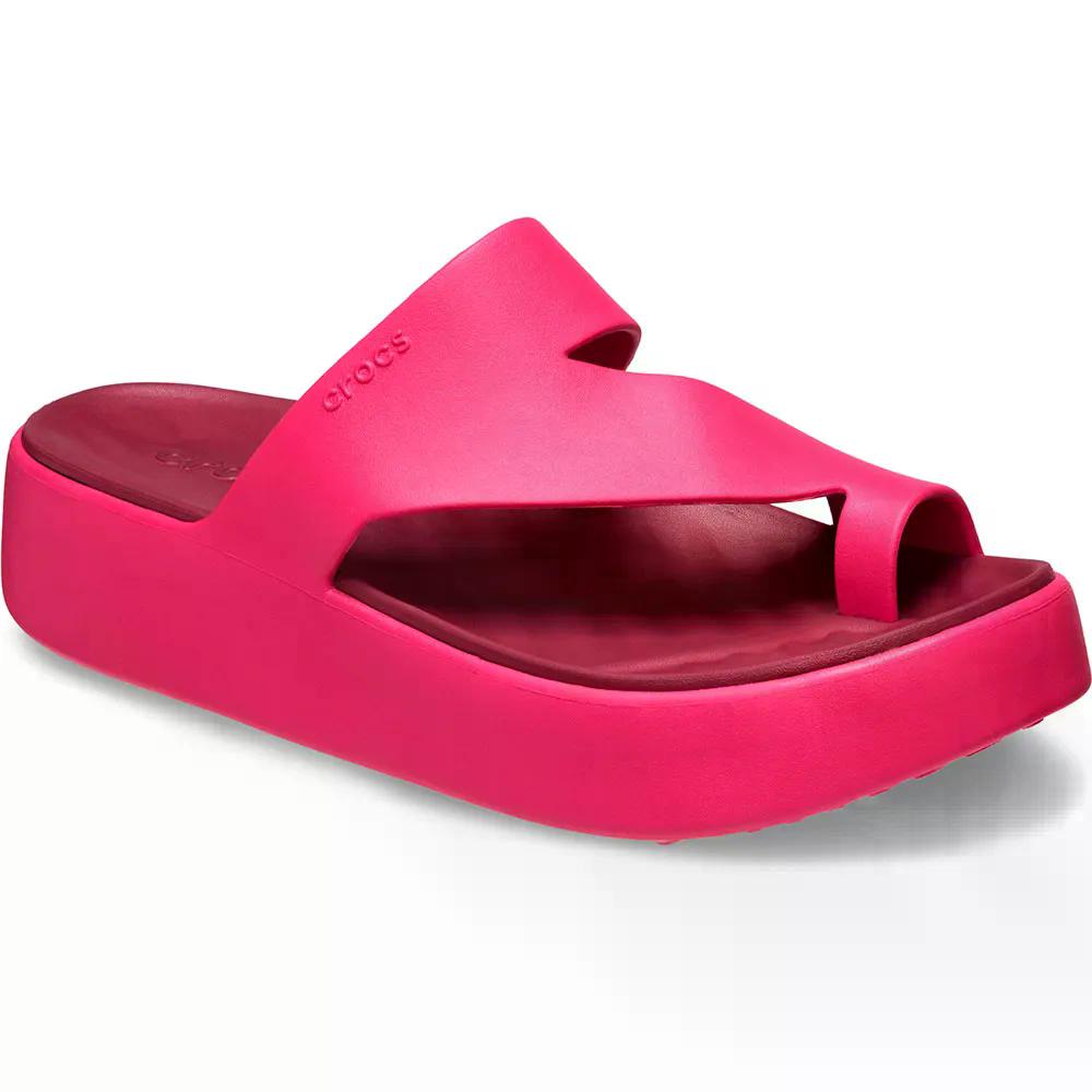 Rakuten - CROCS Getaway Platform Toe Loop ビーチサンダル （ Dragonfruit ） [t]