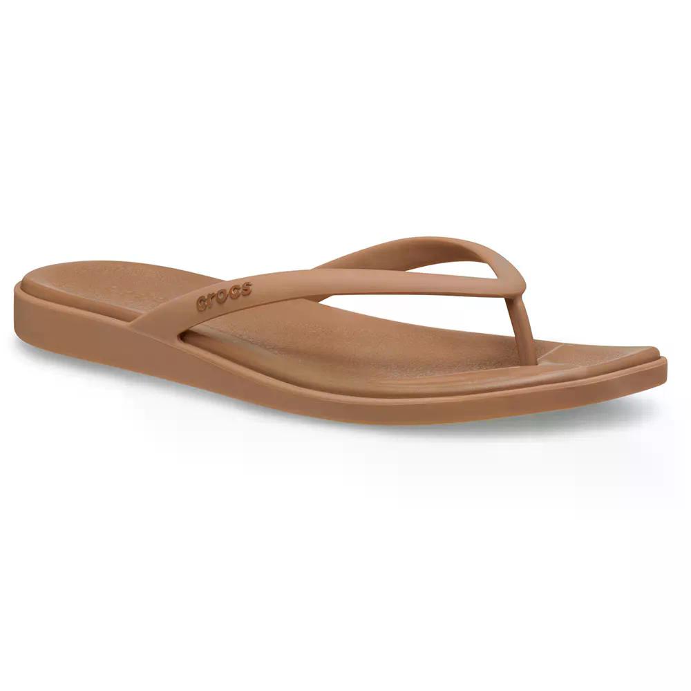 CROCS Miami ビーチサンダル （ MilkChocolate ） [t]