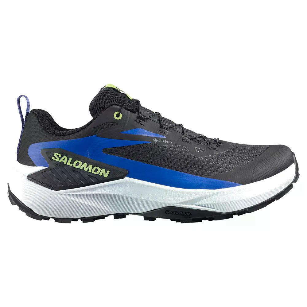 樂天商城 - サロモン ジェネシス ゴアテックス トレイル ランニングシューズ （ Black/Bluing/AcidLime ） | SALOMON Genesis GORE-TEX Trail Running Shoes [t]