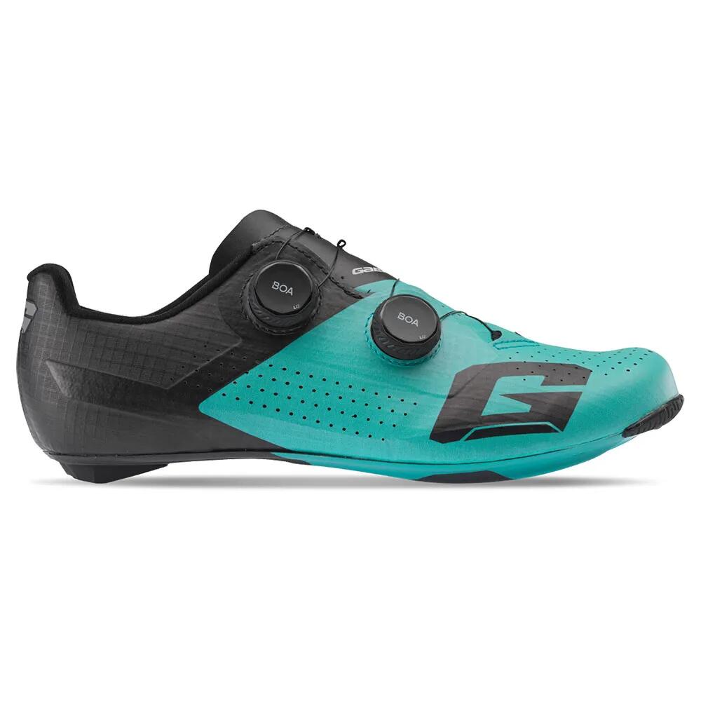 ガエルネ G.ジェット ロード シューズ （ Black/Aqua ） | GAERNE G.Jet Road Shoes 