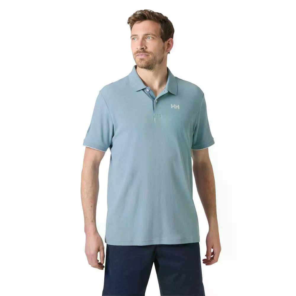 樂天商城 - ヘリーハンセン オーシャン 2.0 ショートスリーブ ポロシャツ （ WindyBlue ） | HELLY HANSEN Ocean 2.0 Short Sleeve Polo Shirt [t]