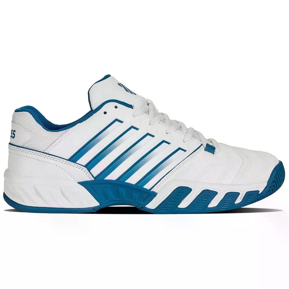 K-Swiss - ケースイス ビッグショット ライト 4 ハードコート シューズ （ BrilliantWhite/Celestial/ScubaBlue ） | K-SWISS Bigshot Light 4 Hard Court Shoes [t]