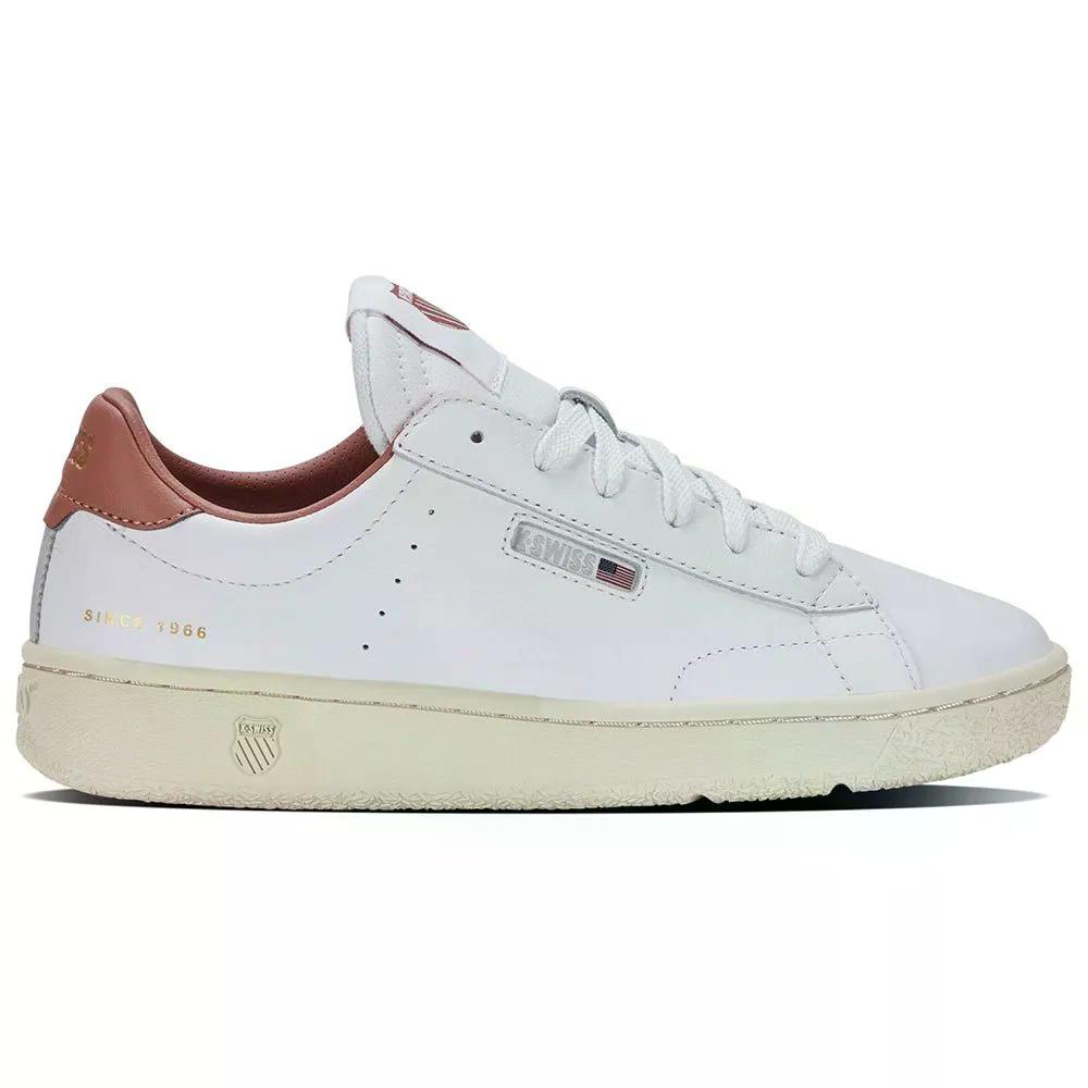 K-Swiss - ケースイス ライフスタイル スラム クラブ CC スニーカー レディース （ White/WthrdRs/Vintage ） | K-SWISS Lifestyle Slamm Klub CC Sneakers Women [t]