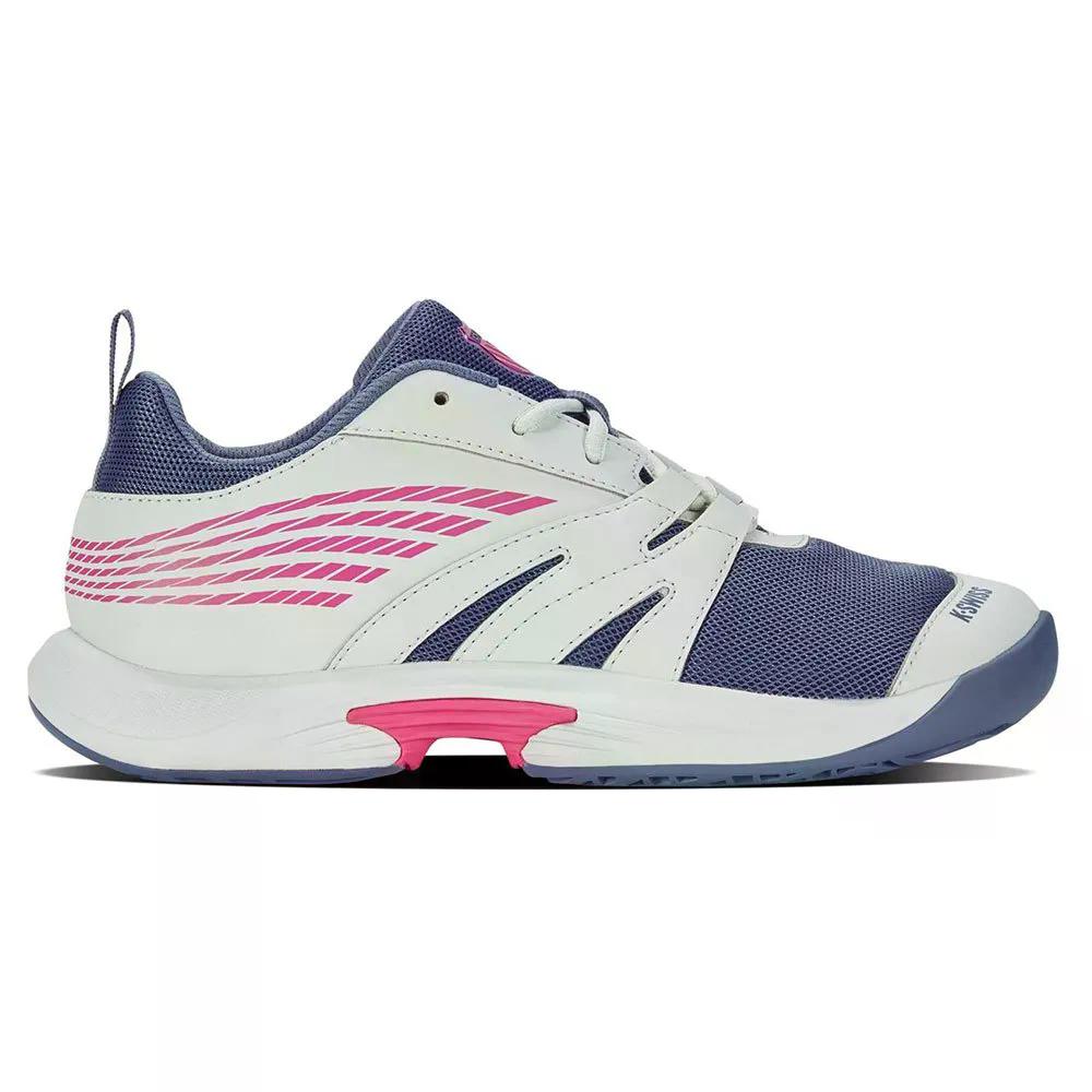 K-Swiss - K-SWISS Speed Trac ハードコートシューズ （ BlueBlush/Blizzard/CarmineRose ） [t]