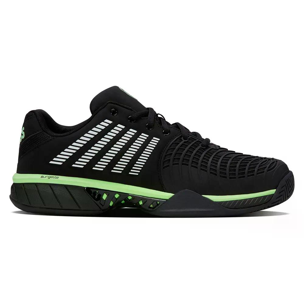 K-Swiss - ケースイス エクスプレス ライト 3 オールコート シューズ （ Black/SoftNeonGreen ） | K-SWISS Express Light 3 All Court Shoes [t]