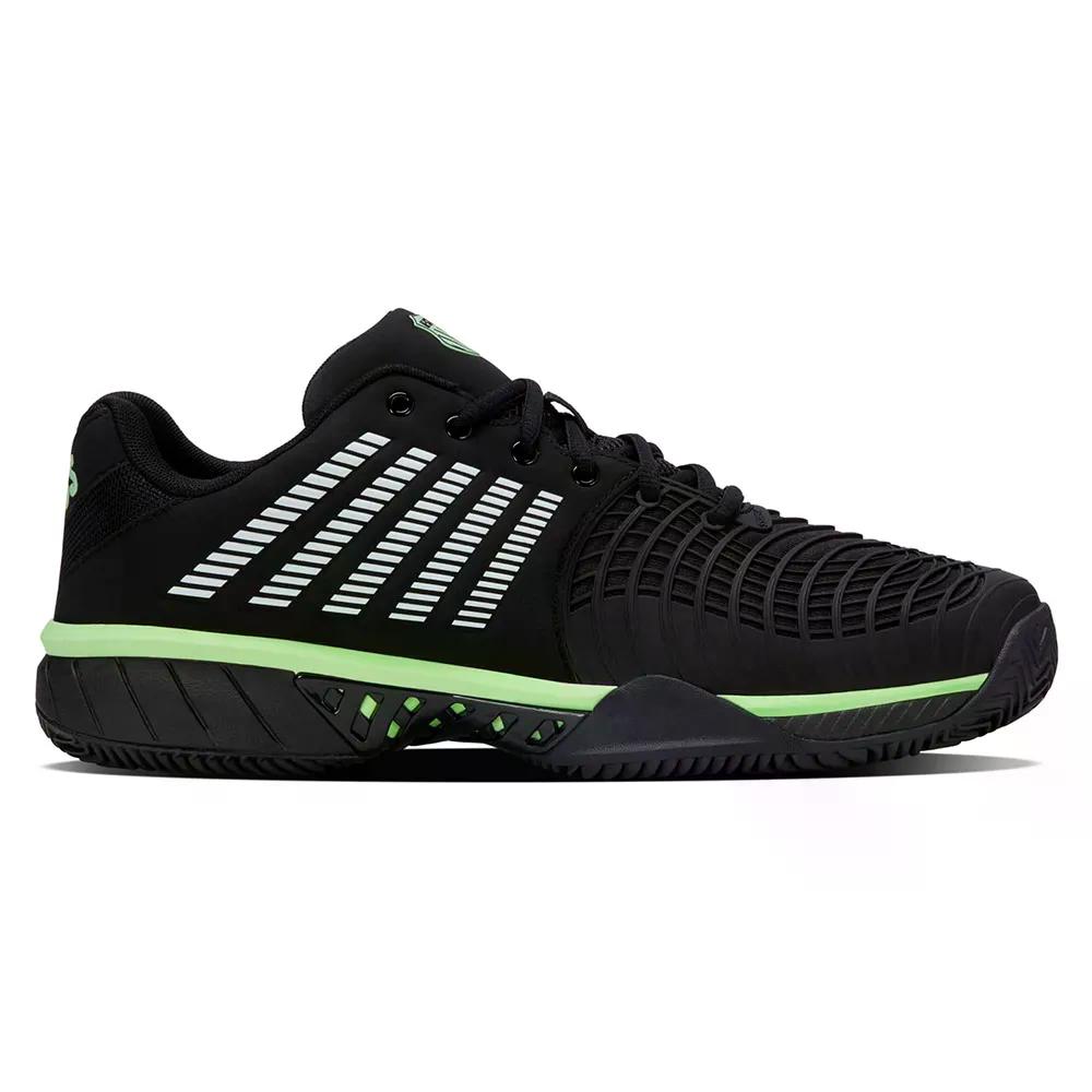 K-Swiss - ケースイス エクスプレス ライト 3 HB クレーコート シューズ （ Black/SoftNeonGreen ） | K-SWISS Express Light 3 HB Clay Court Shoes [t]