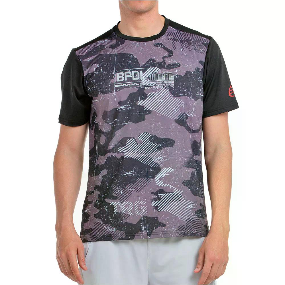 樂天商城 - ブルパデル エスゴス ショートスリーブ Tシャツ （ Black ） | BULLPADEL Esgos Short Sleeve T-Shirt [t]