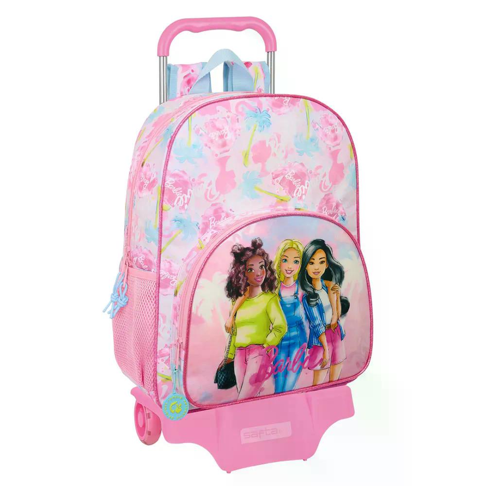 SAFTA Barbie Painterly キャリー付きリュックサック （ Multicolor ） [t]