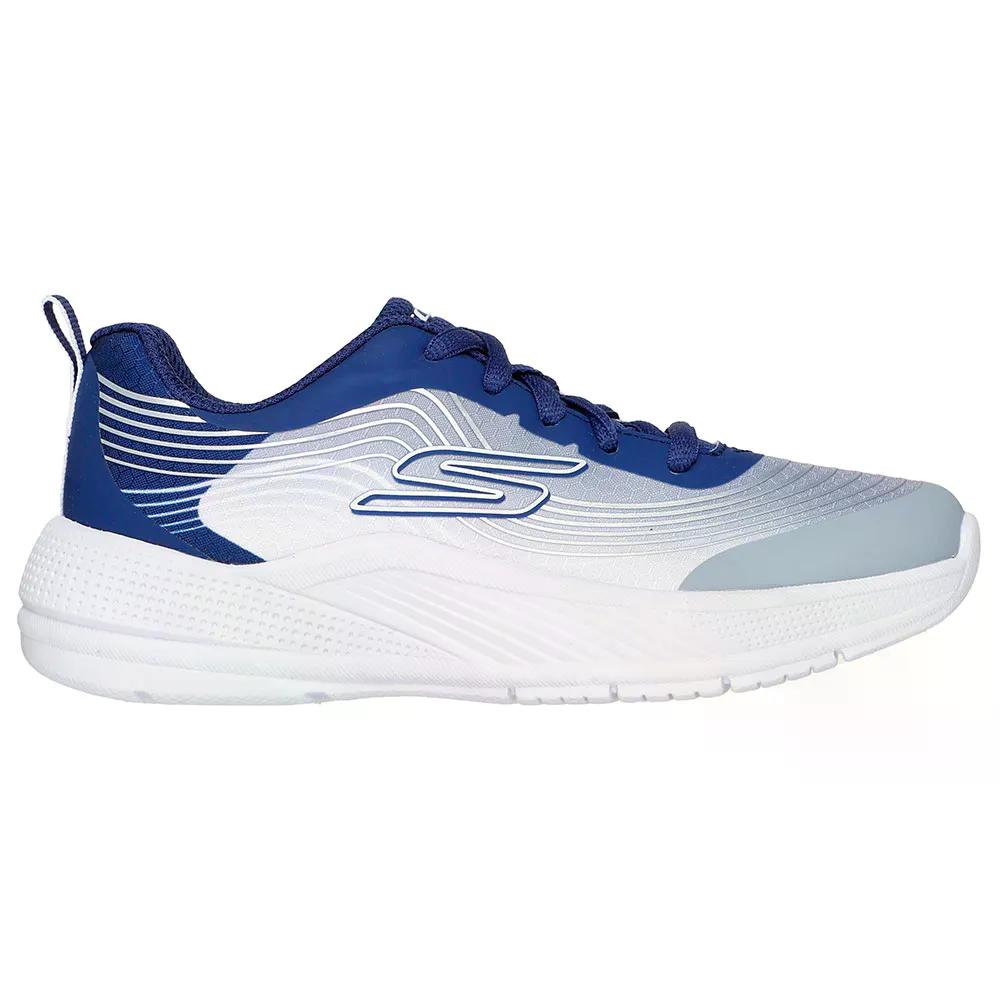 スケッチャーズ ボーイズ マイクロスペック アドバンス レブコニックス スニーカー （ NavyGray.&WhiteTextile/NavySynthetic/GrayTrim ） | Skechers Microspec Advance 