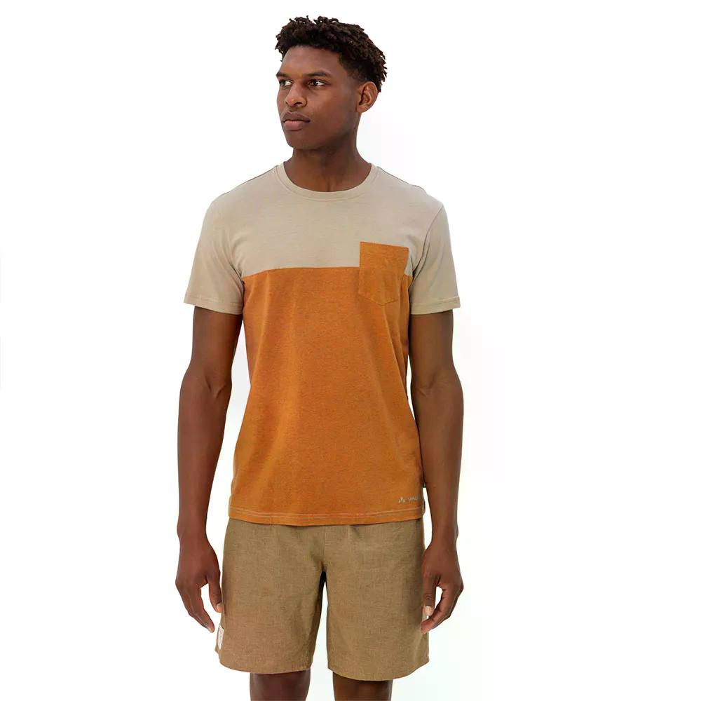 樂天商城 - VAUDE Nevis III 半袖Tシャツ （ Kumquat ） [t]