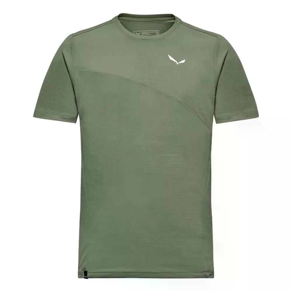 サレワ プエズ スポーティ ドライ ショートスリーブ Tシャツ （ FadedGreen ） | SALEWA Puez Sporty Dry Short Sleeve T-Shirt 