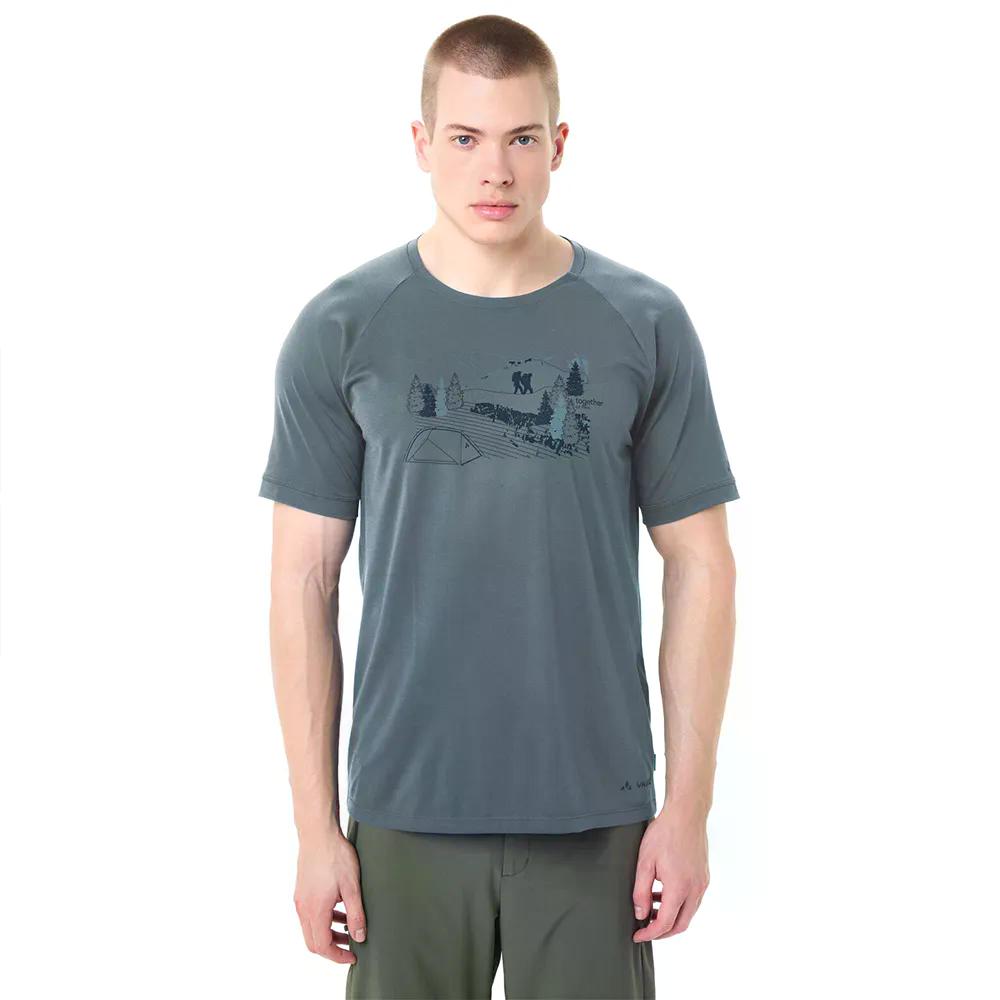 Rakuten - バウデ グリーン II ショートスリーブ Tシャツ （ HeronUni ） | VAUDE Gleann II Short Sleeve T-Shirt [t]