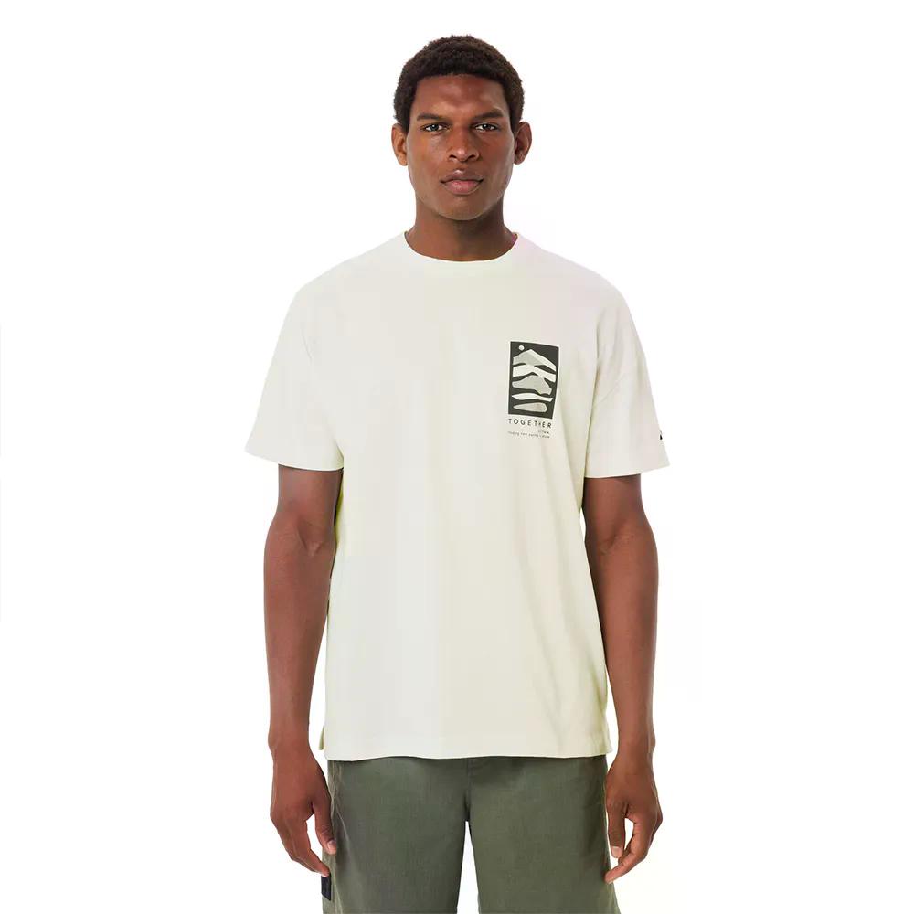 バウデ レッドモント ヘビーウェイト ショートスリーブ Tシャツ （ Offwhite ） | VAUDE Redmont Heavyweight Short Sleeve T-Shirt 
