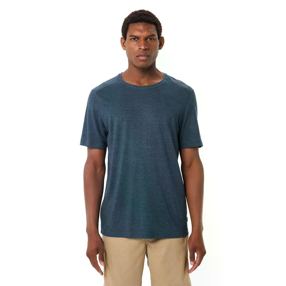 バウデ レッドモント ヘンプ ショートスリーブ Tシャツ （ DarkSea ） | VAUDE Redmont Hemp Short Sleeve T-Shirt 