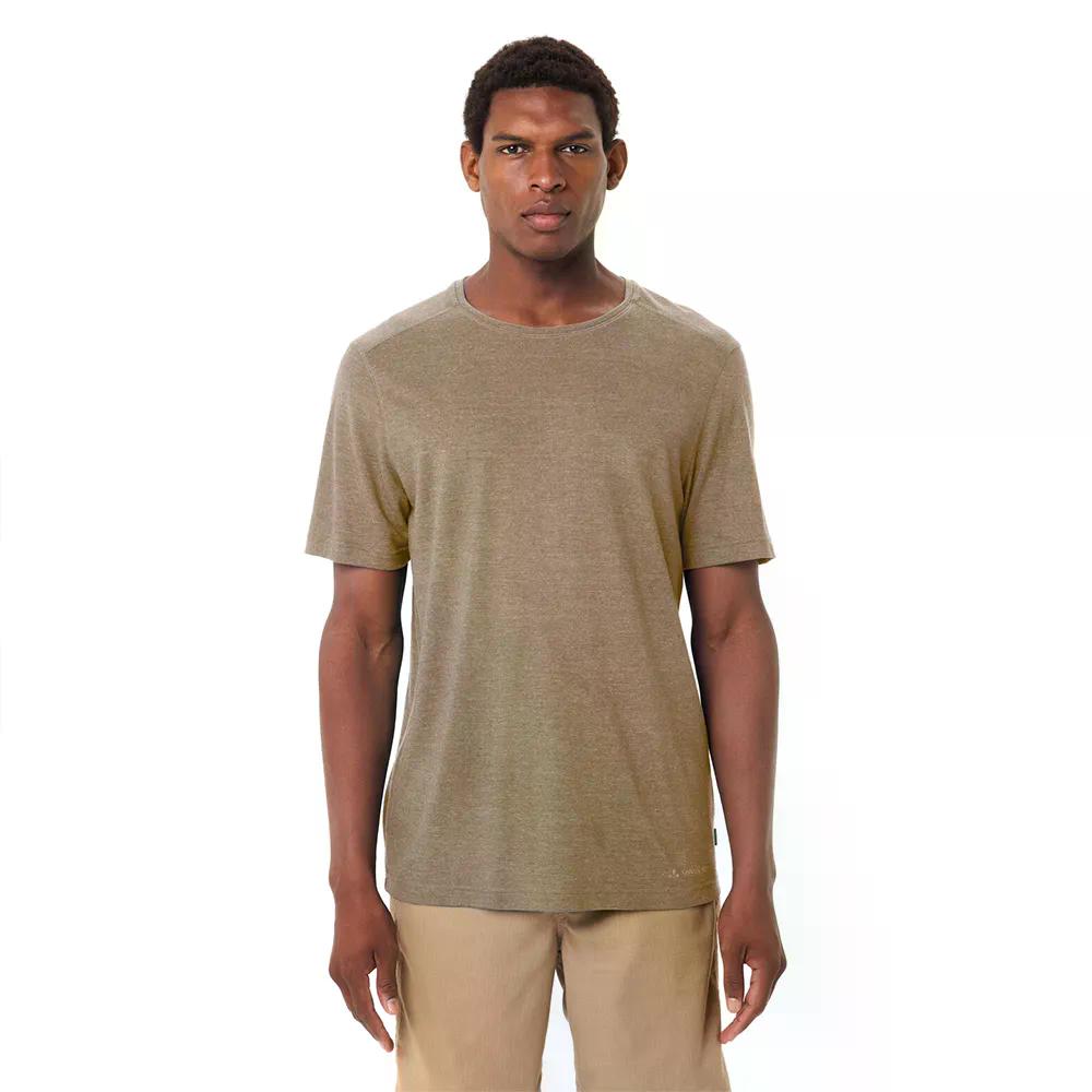 バウデ レッドモント ヘンプ ショートスリーブ Tシャツ （ Oat ） | VAUDE Redmont Hemp Short Sleeve T-Shirt 
