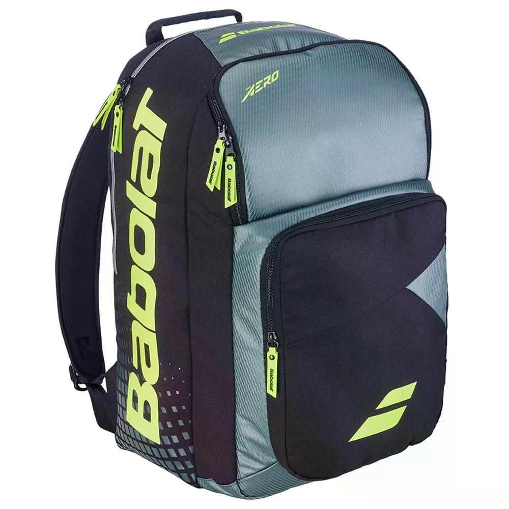樂天商城 - BABOLAT Pure aero バックパック （ MetallicGrey/Black/FluoYellow ） [t]