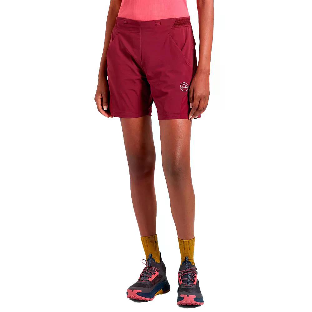 �饹�ݥ�ƥ��� �ȥ쥤�� ������ ���硼�� ��ǥ����� �� Redwood/Chalk �� | LA SPORTIVA Trail Guard Shorts W...