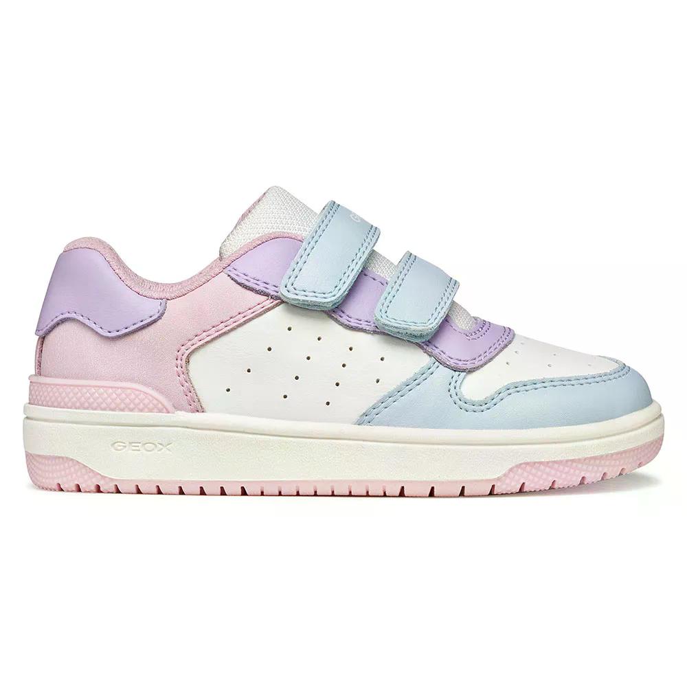樂天商城 - ジェオックス ワシバ キッズ スニーカー （ Crystal/LightLilac ） | GEOX Washiba Kids Sneakers [t]