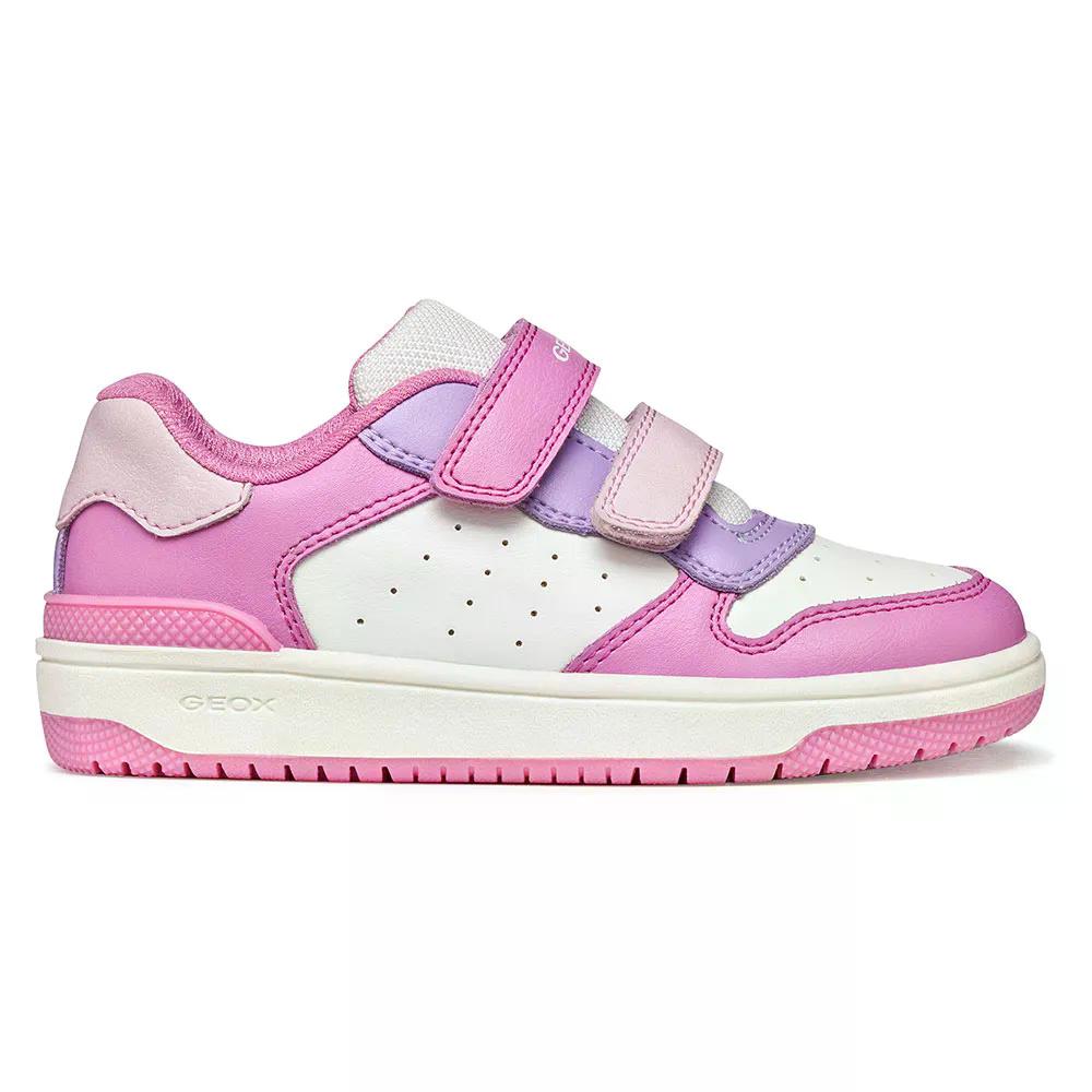 ジェオックス ワシバ キッズ スニーカー （ DarkPink/Lilac ） | GEOX Washiba Kids Sneakers [t]