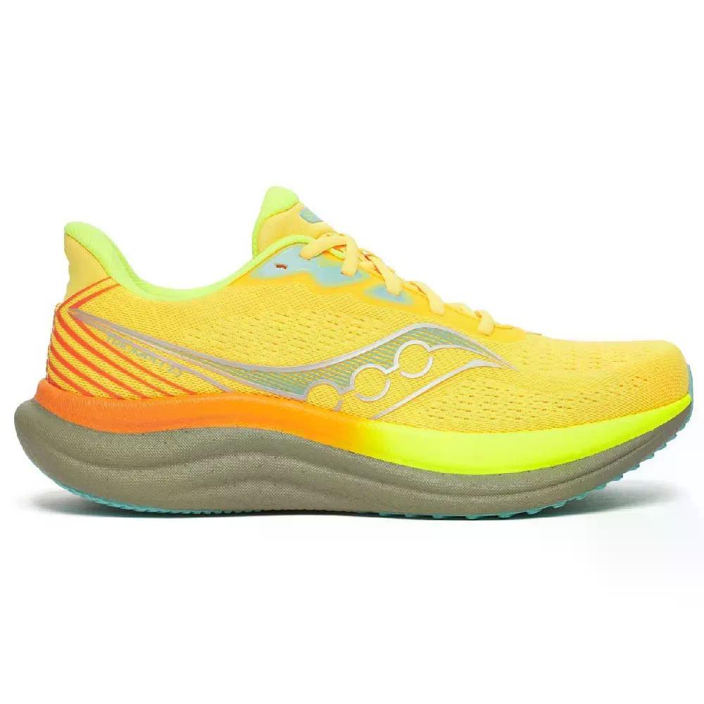 サッカニー トライアンフ 23 ランニングシューズ （ Vizigold/Laurel ） | SAUCONY Triumph 23 Running Shoes [t]