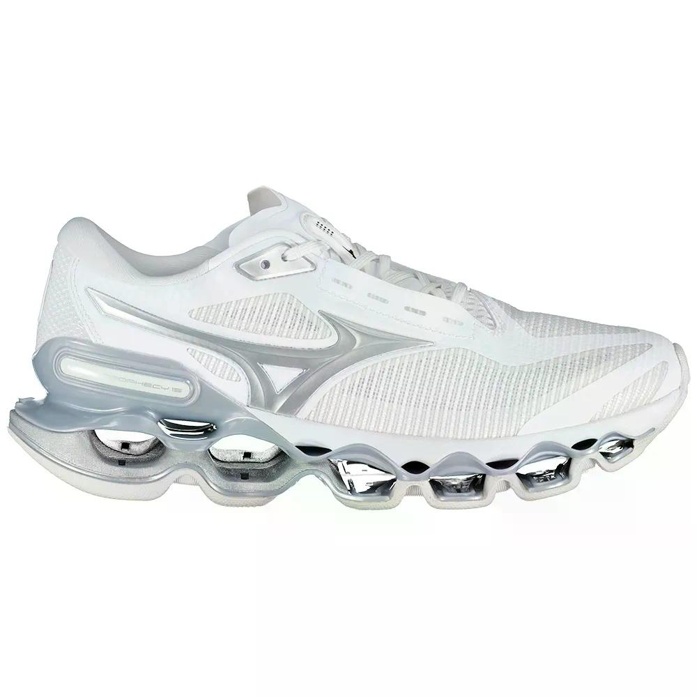 MIZUNO - ミズノ ウェーブ プロフェシー 15 ランニングシューズ （ White/GalaxySilver ） | MIZUNO Wave Prophecy 15 Running Shoes [t]