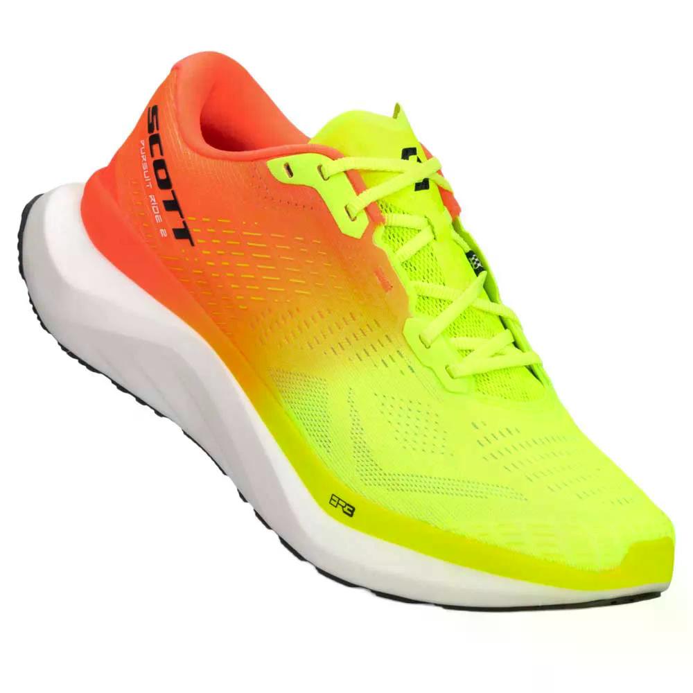 スコット パースート ライド 2 ランニングシューズ （ SafetyYellow/NeonR ） | SCOTT Pursuit Ride 2 Running Shoes [t]