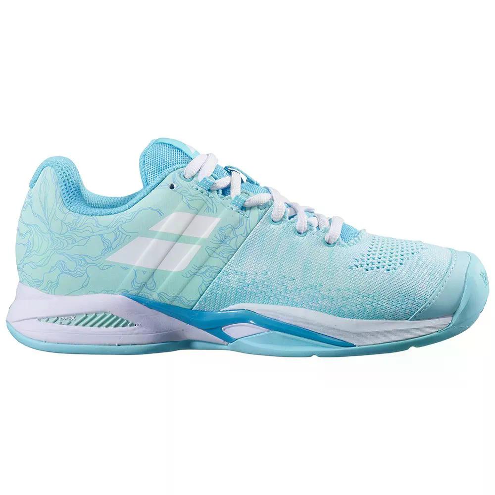 バボラ プロパルス ブラスト クレーコート テニス シューズ ウィメンズ （ TanagerTurquoise ） | BABOLAT Propulse Blast Clay Court Tennis Shoes Women's 
