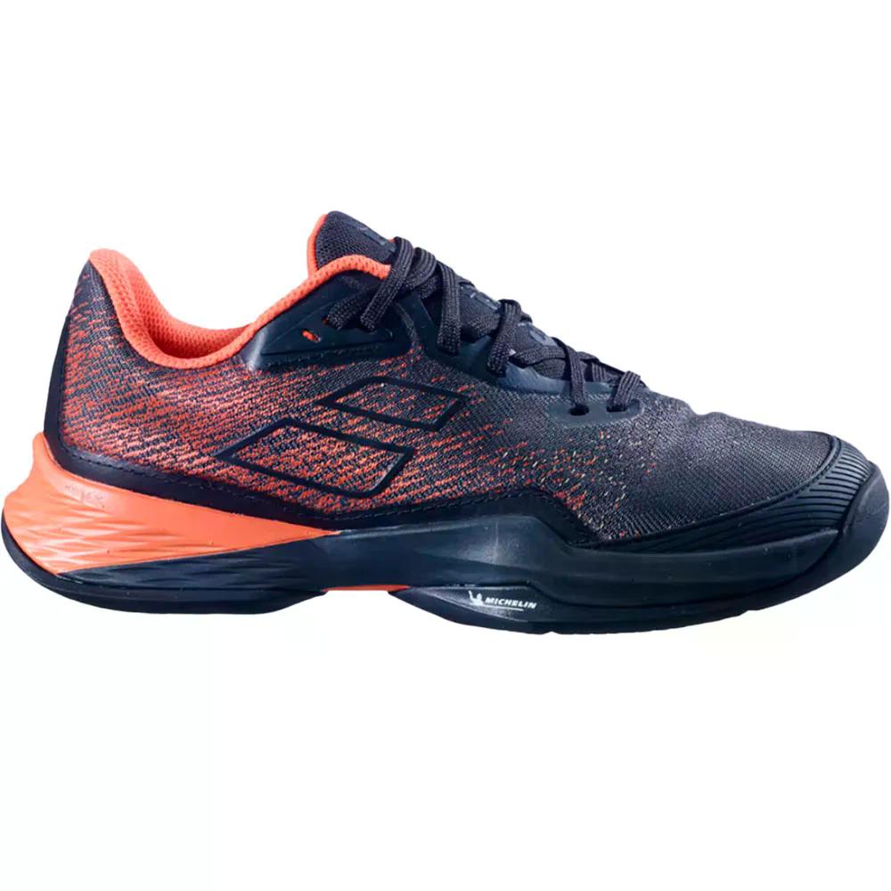 バボラ ジェット マッハ 3 オールコート テニス シューズ ウィメンズ （ Black/LivingCoral ） | BABOLAT Jet Mach 3 All Court Tennis Shoes Women's [t]