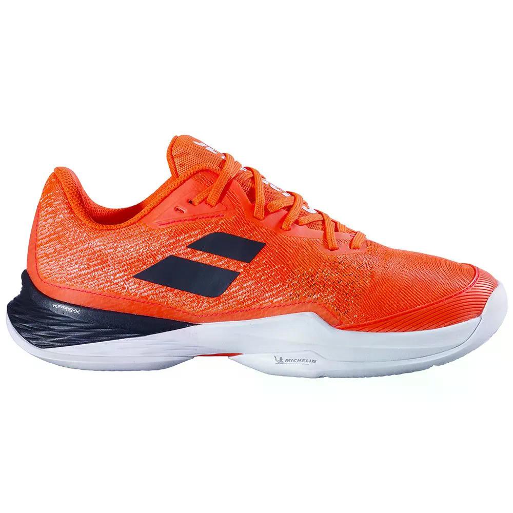 バボラ ジェット 3 クレーコート テニス シューズ （ StrikeRed/White ） | BABOLAT Jet 3 Clay Court Tennis Shoes [t]