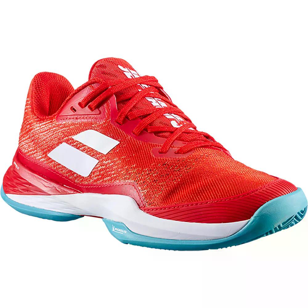 バボラ ジェット M3 オールコート テニス シューズ ウィメンズ （ FiestaRed ） | BABOLAT Jet M3 All Court Tennis Shoes Women's [t]