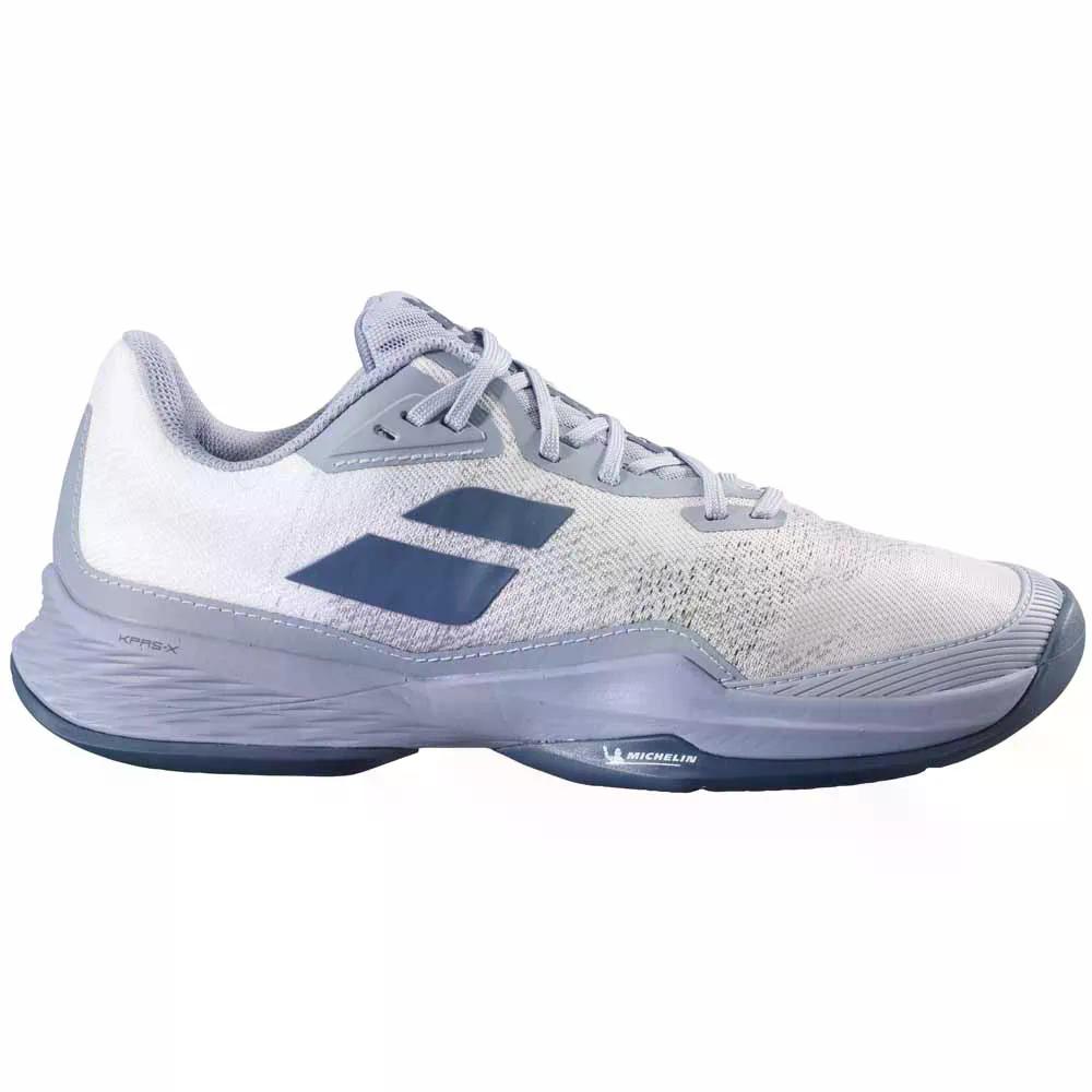 バボラ ジェット M3 オールコート テニス シューズ （ White/DarkGray ） | BABOLAT Jet M3 All Court Tennis Shoes [t]
