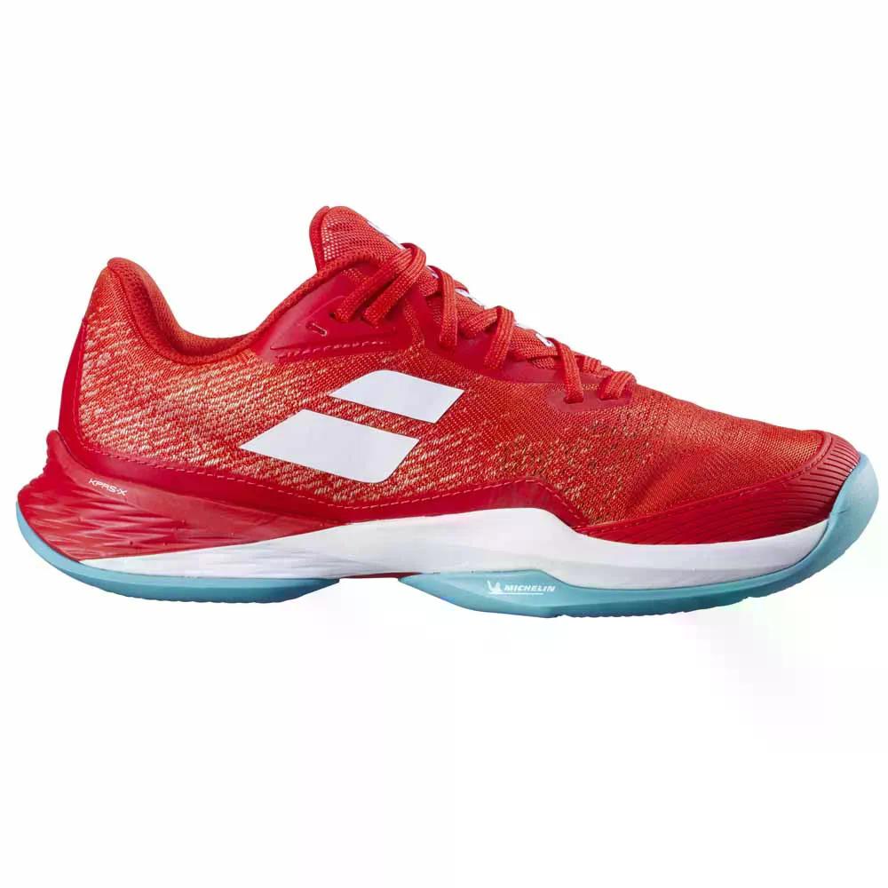 バボラ ジェット M3 クレーコート テニス シューズ ウィメンズ （ FiestaRed ） | BABOLAT Jet M3 Clay Court Tennis Shoes Women's [t]