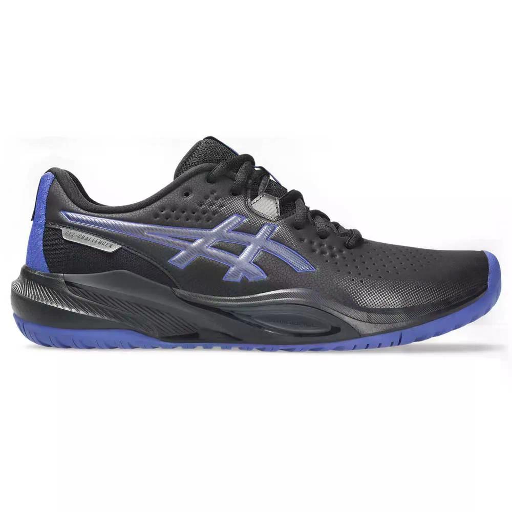 アシックス ゲル チャレンジャー 15 オールコート テニス シューズ （ Black/DarkCobalt ） | ASICS Gel-Challenger 15 All Court Tennis Shoes [t]
