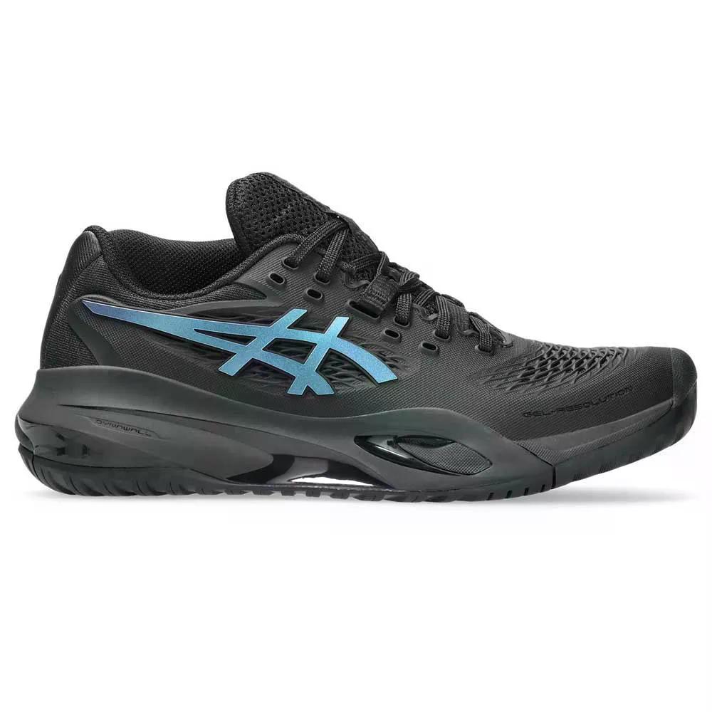 アシックス ゲル レゾリューション X ナイトエナジー オールコート テニス シューズ ウィメンズ （ Black/PrismBlue ） | ASICS Gel-Resolution X Night Energy Women's [t]