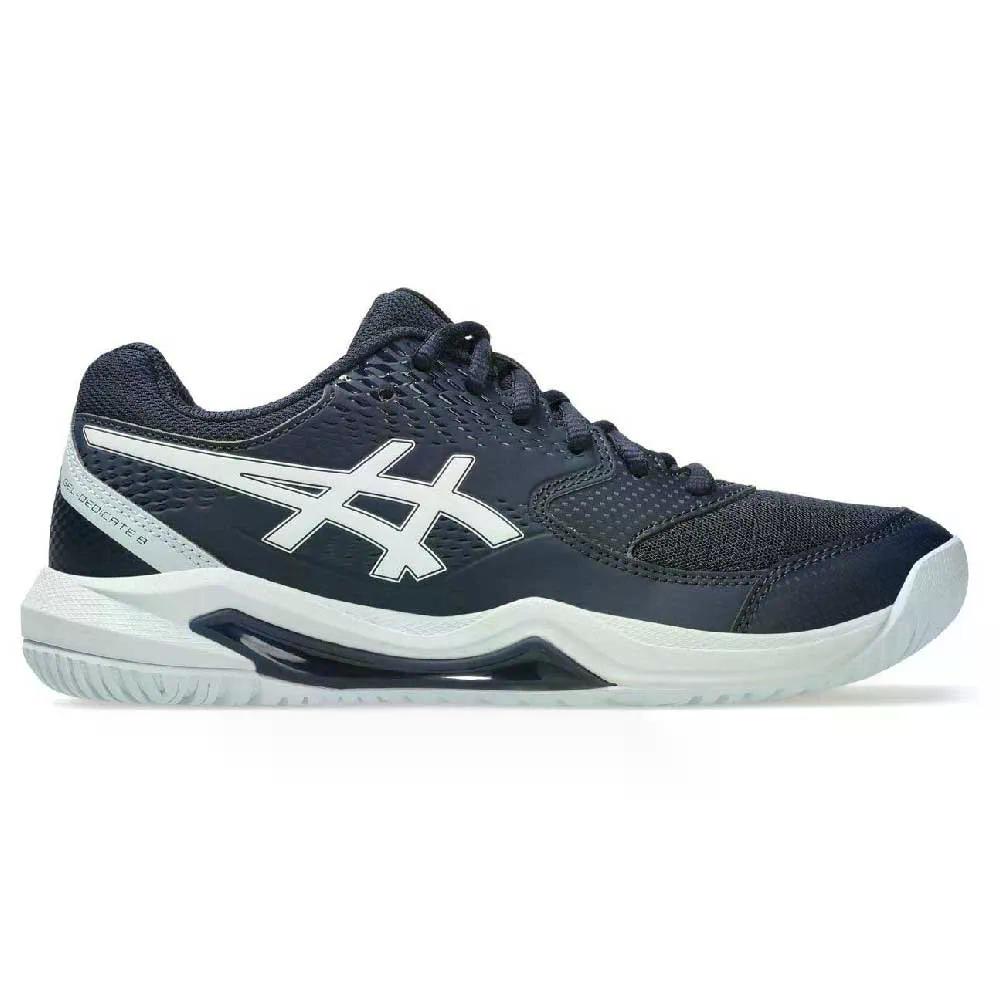 樂天商城 - ASICS Gel-Dedicate 8 すべてのコートシューズ （ Midnight/White ） [t]