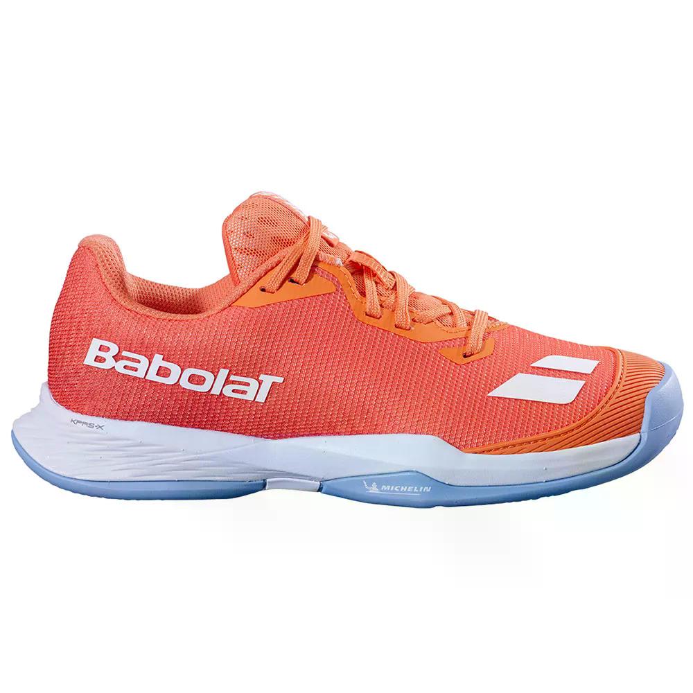 バボラ ジェット マッハ 3 ガール クレーコート テニス シューズ （ Melon ） | BABOLAT Jet Mach 3 Girl Clay Court Tennis Shoes [t]