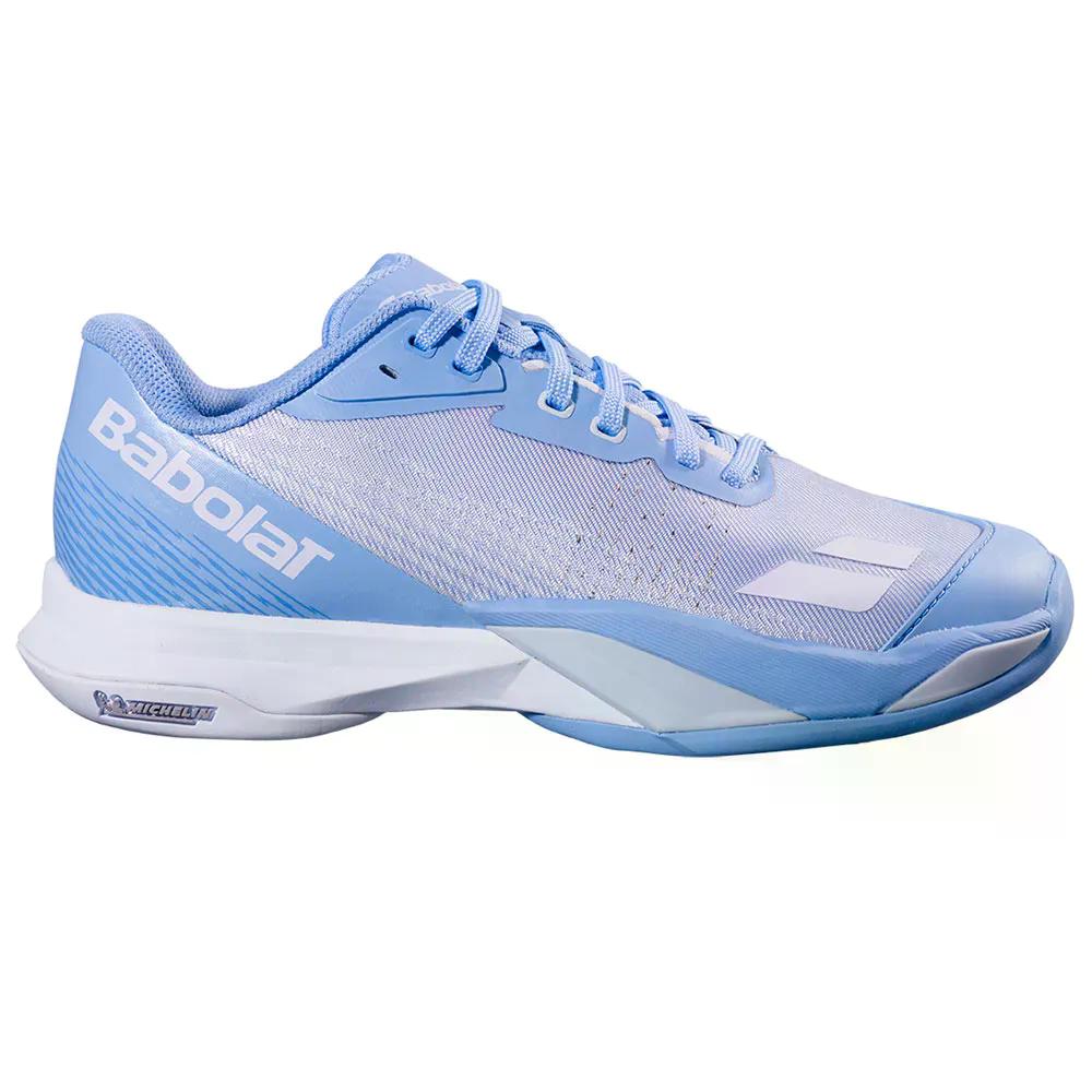バボラ ジェット マッハ 4 オールコート テニス シューズ ウィメンズ （ Lavender/White ） | BABOLAT Jet Mach 4 All Court Tennis Shoes Women's [t]
