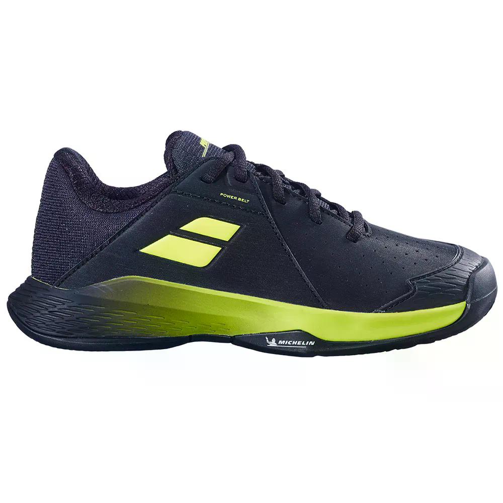 バボラ プロパルス ボーイ クレーコート テニス シューズ （ Black/Aero ） | BABOLAT Propulse Boy Clay Court Tennis Shoes [t]