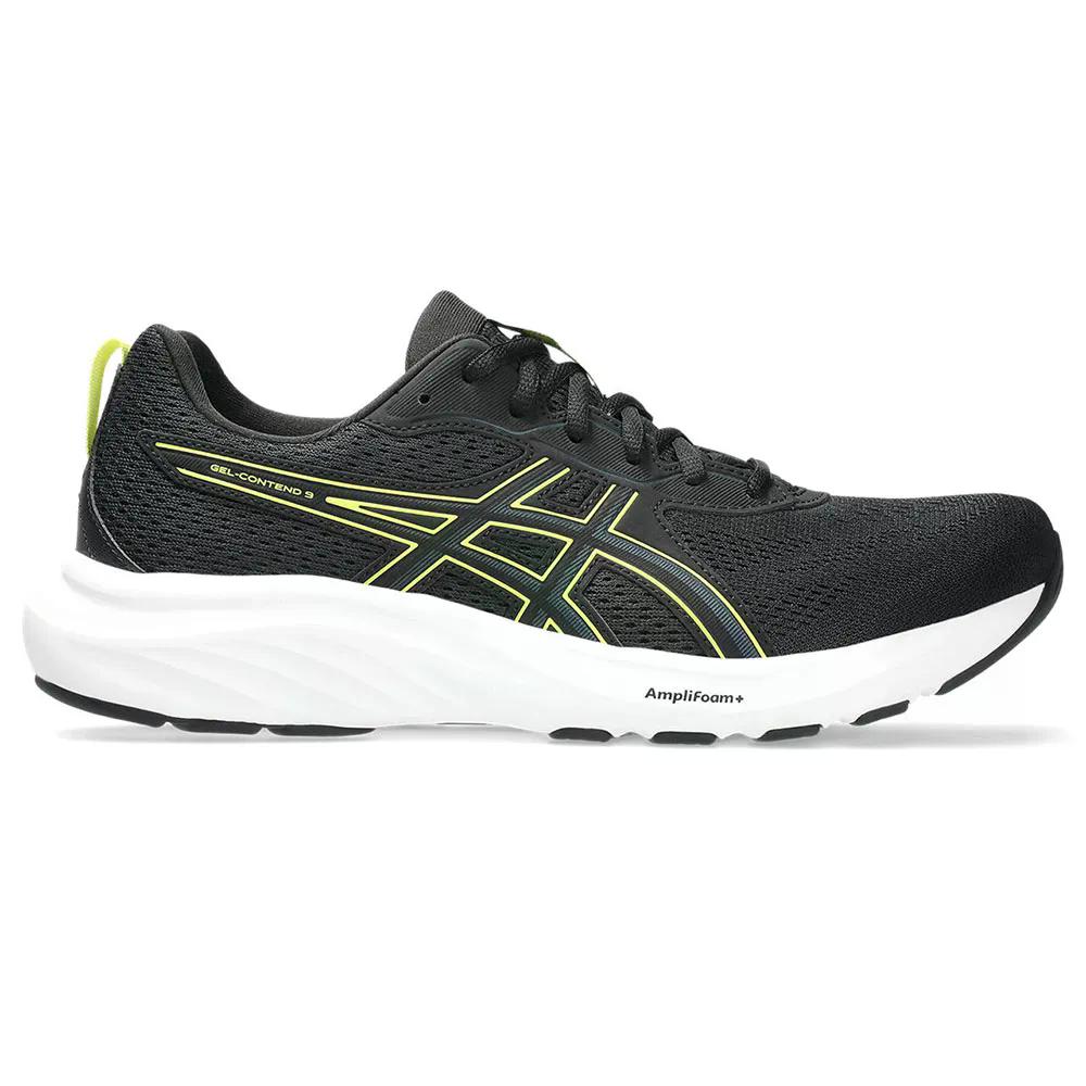 アシックス ゲル コンテンド 9 ランニングシューズ （ Black/Citron ） | ASICS Gel-Contend 9 running shoes [t](4.0)