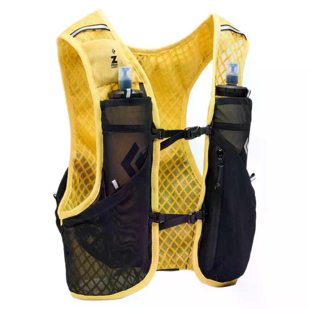 樂天商城 - ブラックダイヤモンド ディスタンス 6 ハイドレーション ベスト （ SoftOchre ） | BLACK DIAMOND Distance 6 Hydration Vest [t]