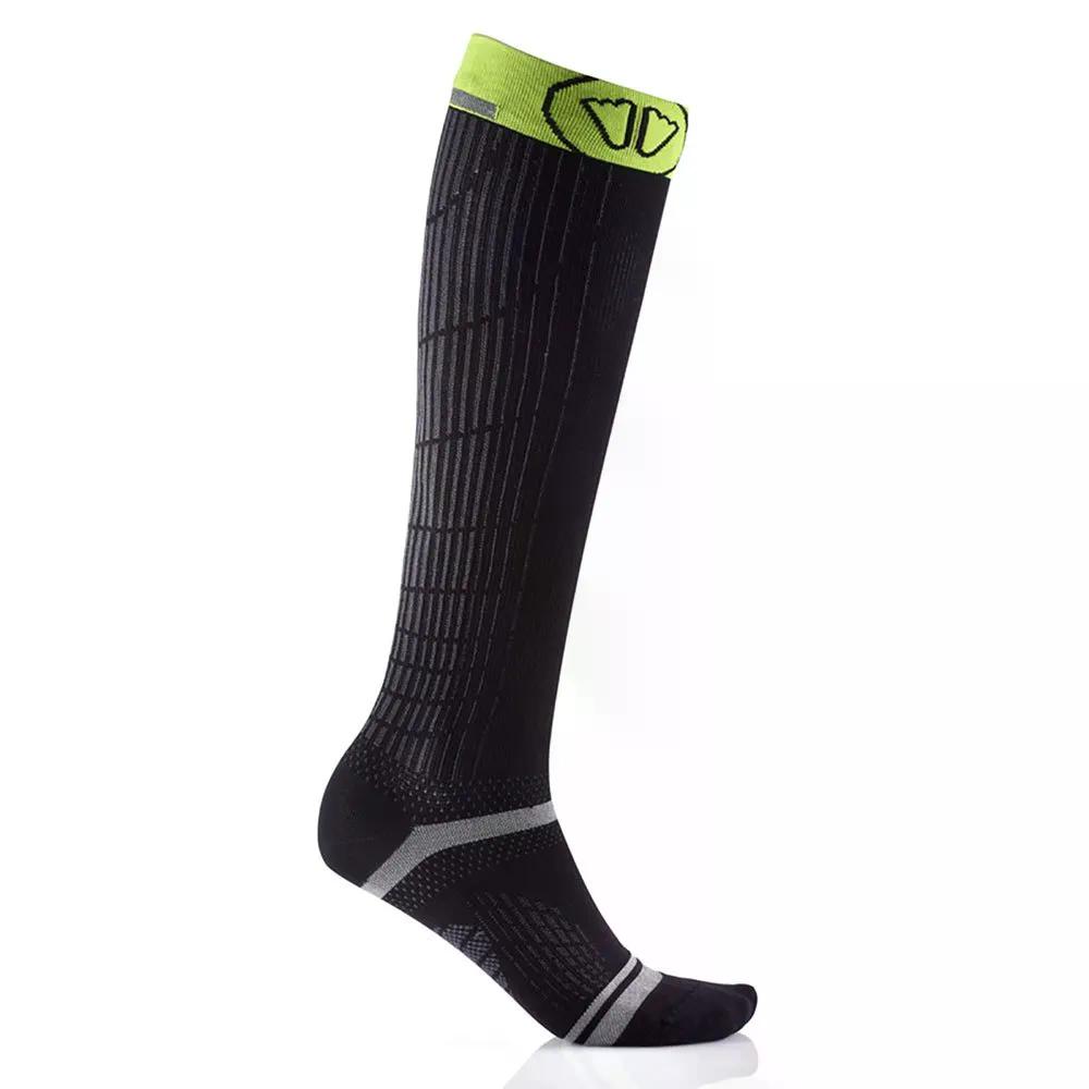シダス エンデュランス レーシング ニー コンプレッション ソックス （ Black/Yellow ） | SIDAS Endurance Racing Knee Compression Socks 