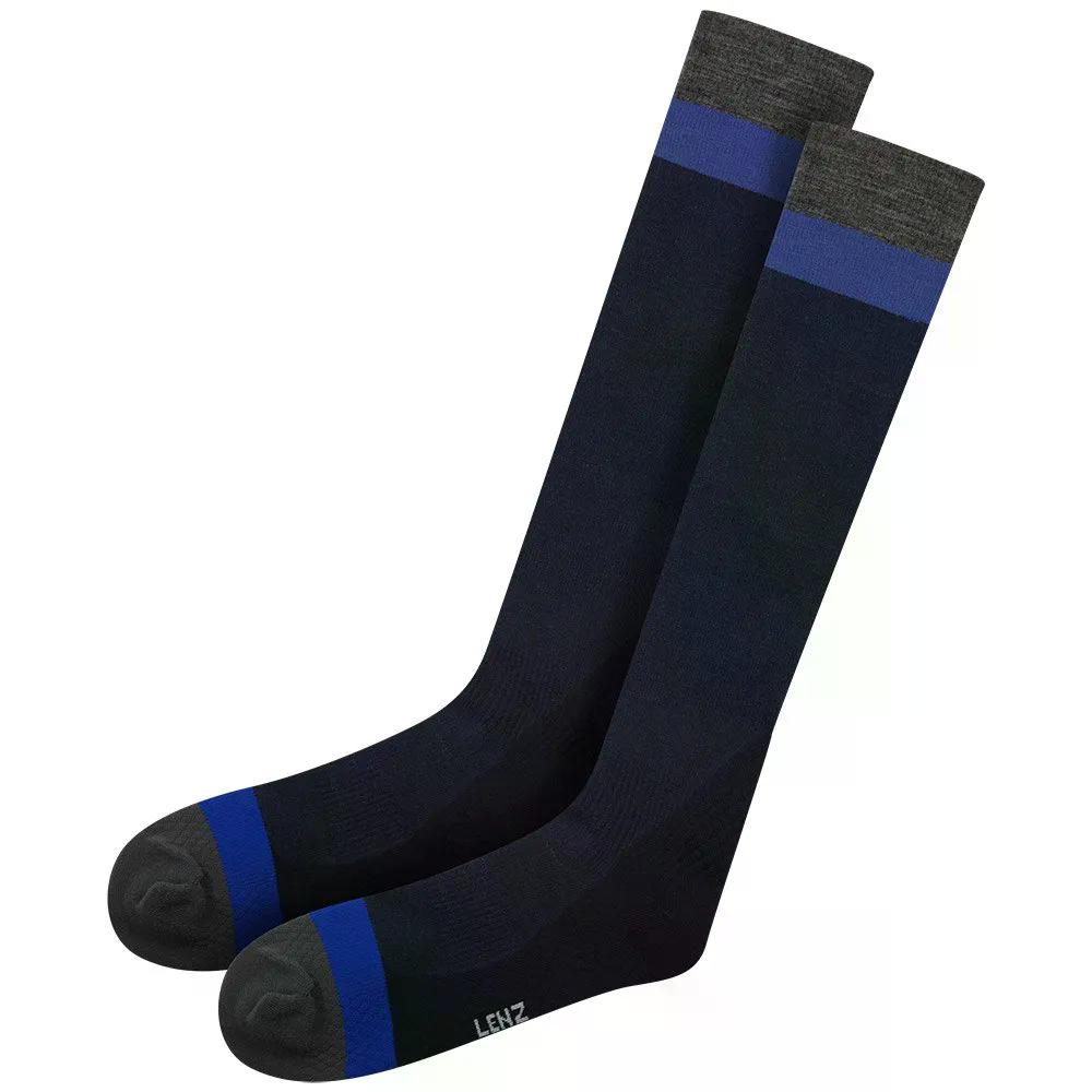 レンツ メリノ コンプレッション 1 ニーハイ ソックス （ Azur ） | LENZ Merino Compression 1 Knee-High Socks 