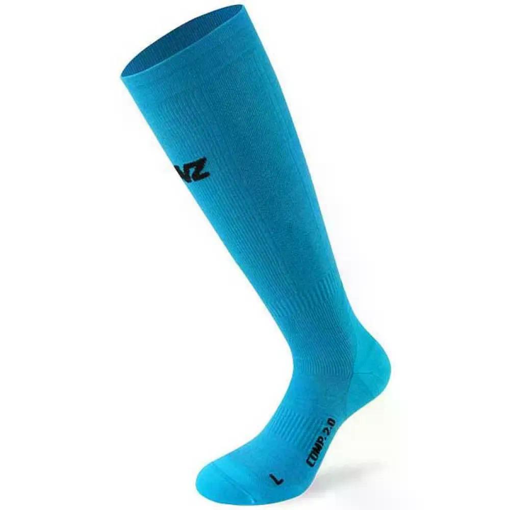 レンツ コンプレッション 2.0 メリノ ニーハイ ソックス （ Azur ） | LENZ Compression 2.0 Merino Knee-High Socks 